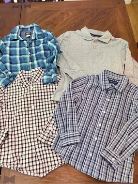 Boys Size 5/5T Button-Up & Polo Shirt Bundle – OshKosh, Children’s Place & More